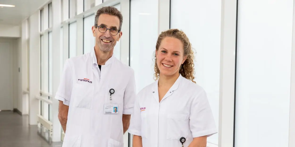 Bas Weusten en Sanne van Munster